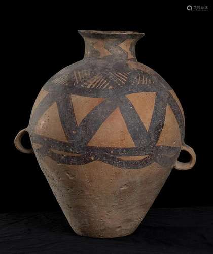 A PAINTED POTTERY JAR China, Yangshao culture style