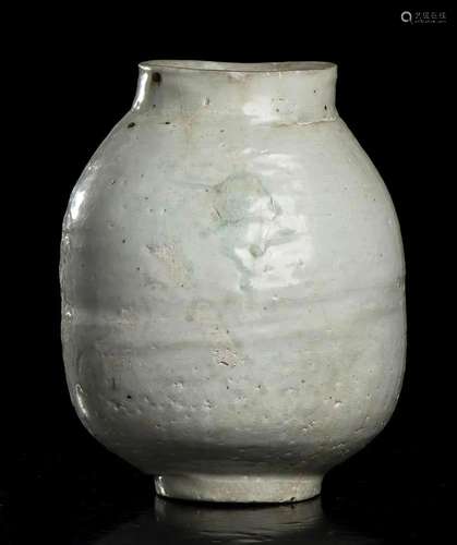 A GLAZED CERAMIC VASE Korea, Joseon dynasty, 19th