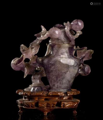 AN AMETHYST COMPOSITION China, 20th century