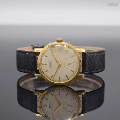 TISSOT Antimagnetique 14k yellow gold gents wristwatch