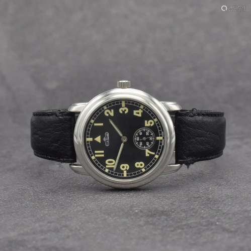 ERBE gents wristwatch in steel