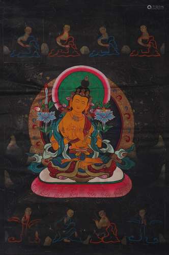 Chinese Thangka of Tara