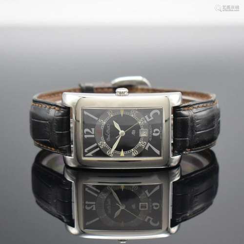 PAUL PICOT rectangular gents wristwatch