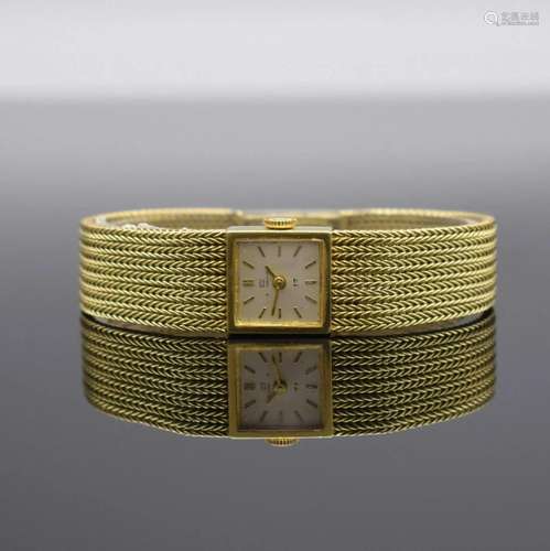 DUCADO ladies wristwatch in 14k yellow gold