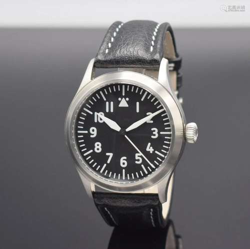 STOWA Flieger Verus Sport gents wristwatch in steel