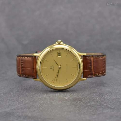 ZENITH gilt gents wristwatch