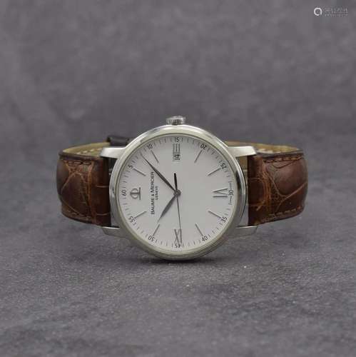 BAUME & MERCIER gents wristwatch in steel