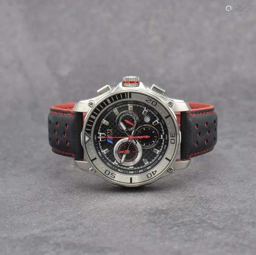 BMW M-chronograph in steel