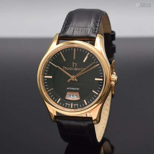 HUGUENOT gilt limited gents wristwatch