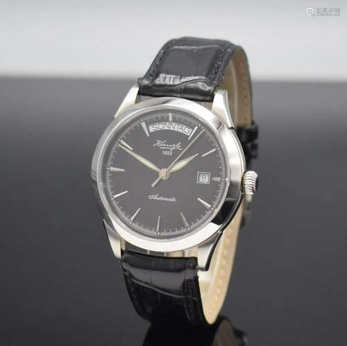 KIENZLE day & date gents wristwatch in steel