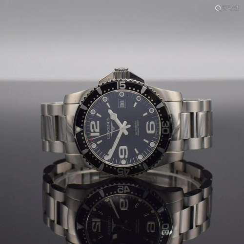 LONGINES Hydro Conquest gents wristwatch in steel