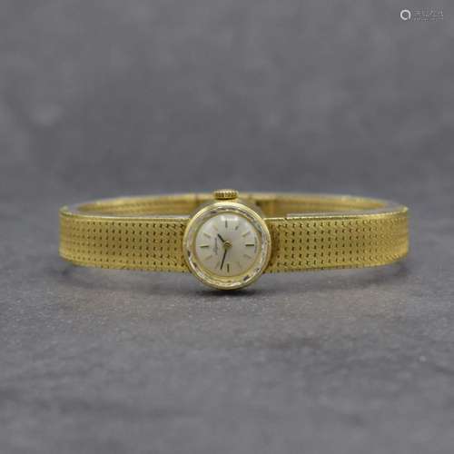 ALPINA 18k yellow gold ladies wristwatch