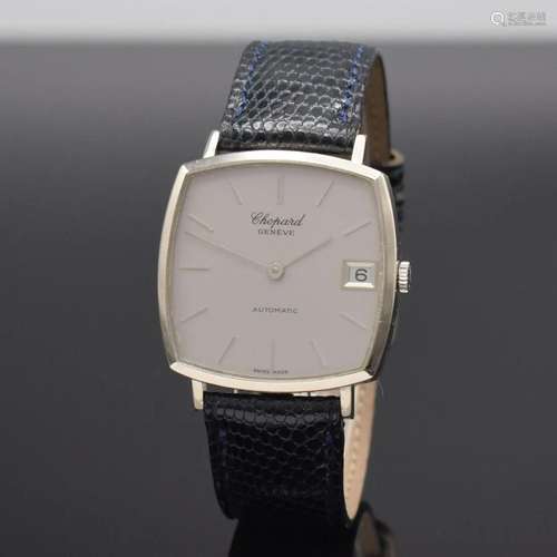 CHOPARD 18k white gold wristwatch