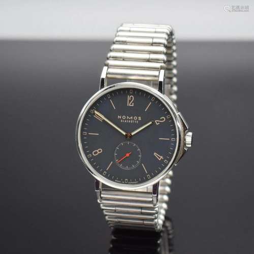 NOMOS Ahoi Atlantik gents wristwatch in steel