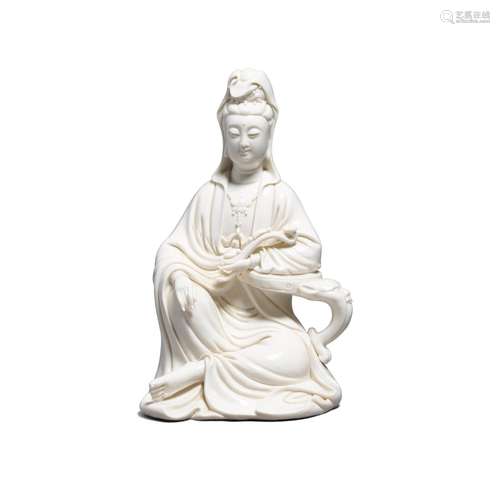 A dehua figure of guanyin