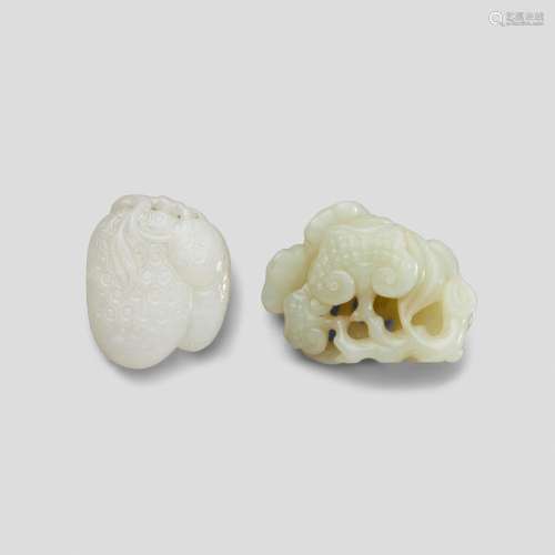 Two small jade carvings