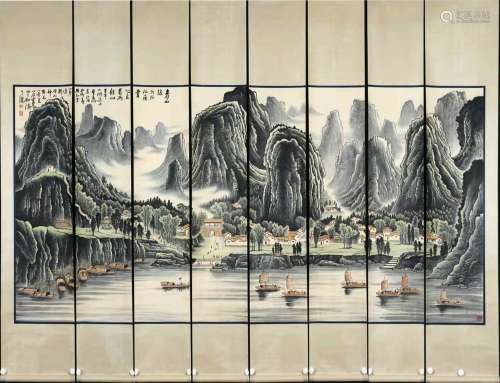 Chinese Ink Painting -  Li keran