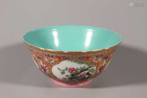 Chinese Enamel Bowl