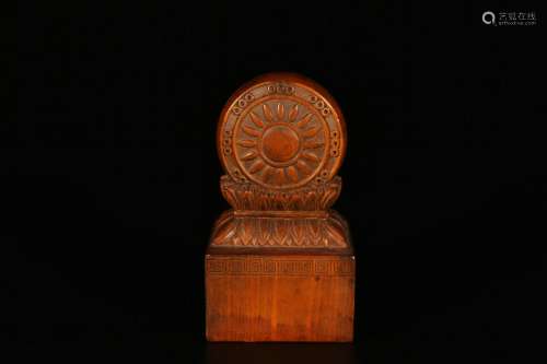 Chinese Boxwood Square Seal