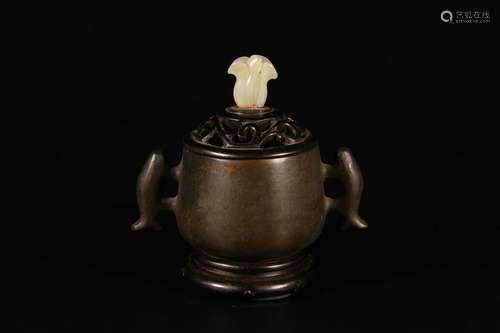 Chinese Copper Incense Burner