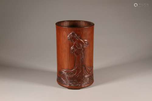 Bamboo Brush Pot