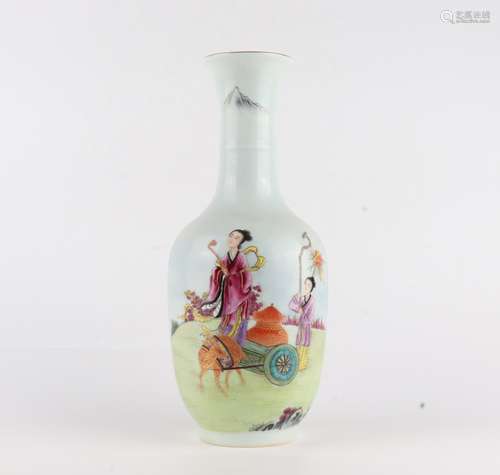 Pastel figure bottle