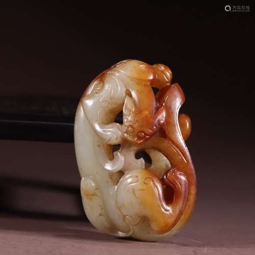 Hetian Jade Dragon ornaments