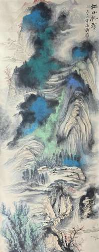 Chinese Ink Painting - Zhang daqian