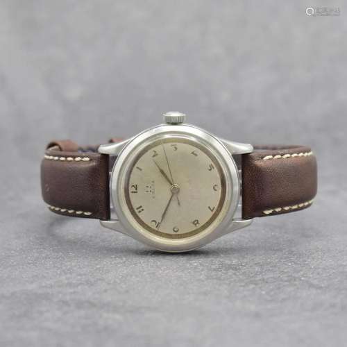 OMEGA manual wound steel gents wristwatch