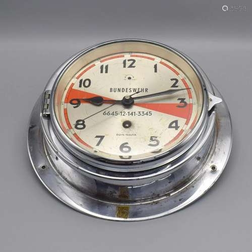 BURK-NAUTIK 8-days marine clock of the Bundeswehr