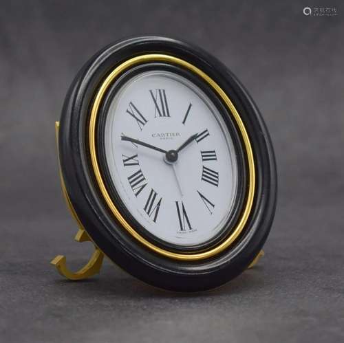 CARTIER Paris table alarm clock, Switzerland around