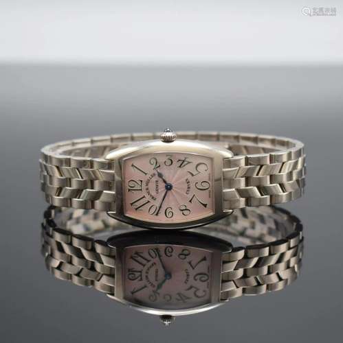 FRANCK MULLER 18k white gold ladies wristwatch