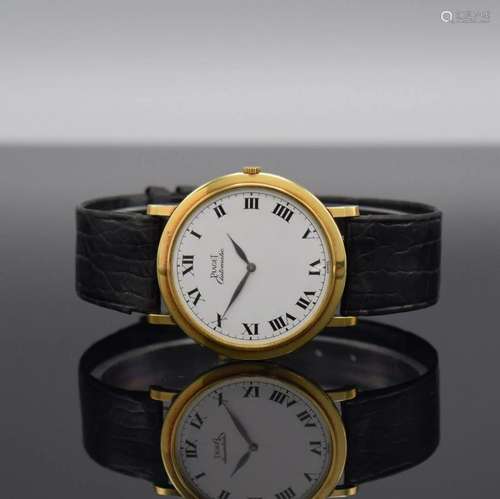 PIAGET fine 18k yellow gold gents wristwatch