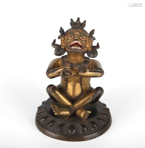 Chinese Gilt Bronze Buddha Figure