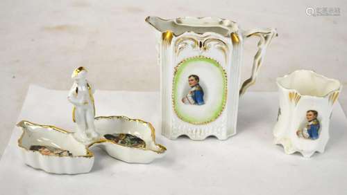 Three Napoleon Porcelain Pieces