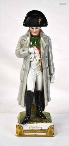 Italian Napoleon Painted Porcelain Figure