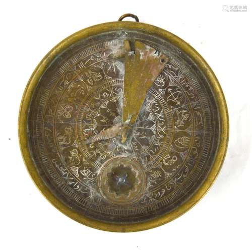 Antique Bronze Compass