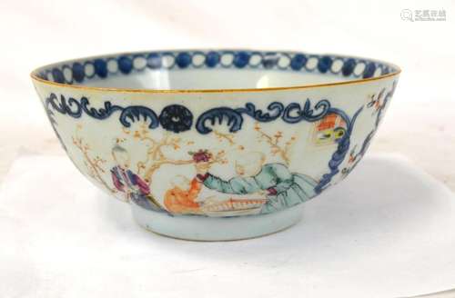 Chinese Rose Medallion Bowl