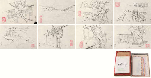 1927～2016 吴修平 画稿及其旧藏照片等