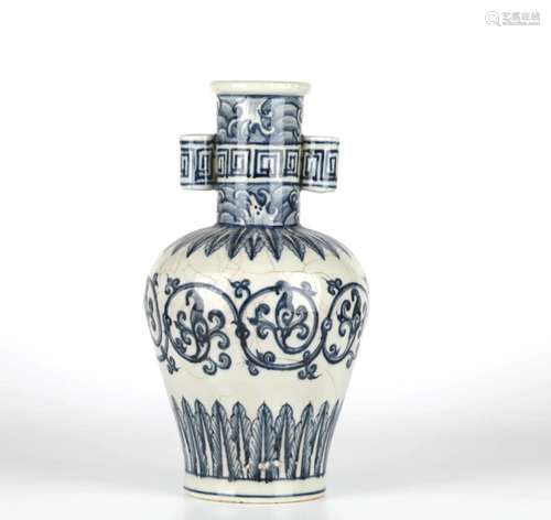 Chinese Blue & White Vase