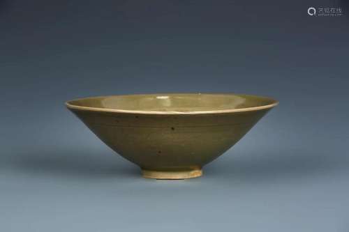 YAOZHOU WARE FLOWER ENGRAVED BOWL