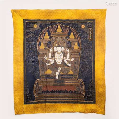 A Ke-si Embroidery of Buddha