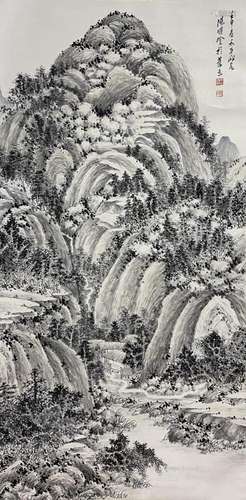 TANG DINGZHI, MOUNTAIN SCENE