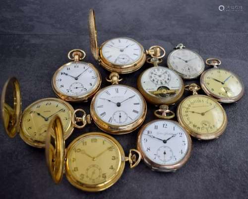 10 pocket watches with lever escapement