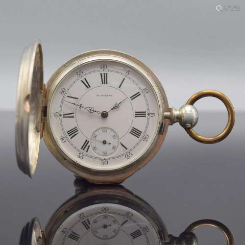 HY MOSER & CIE hunting cased pocket-watch