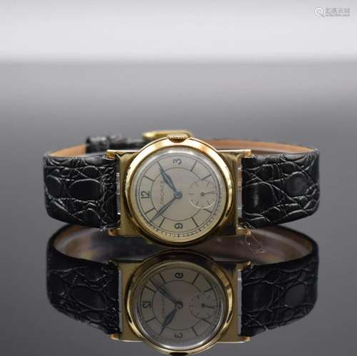 LONGINES 14k yellow gold manual wound wristwatch
