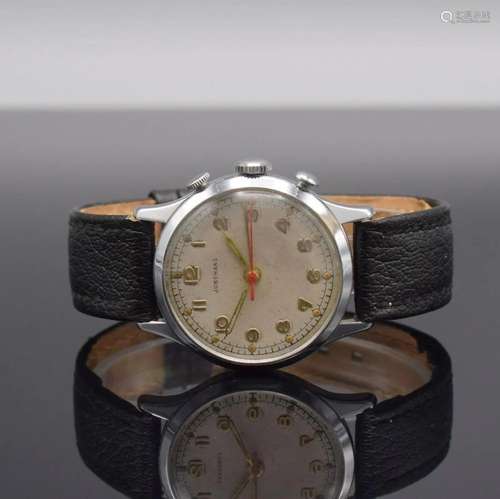 JUNGHANS rare gents wristwatch with alarm calibre 89