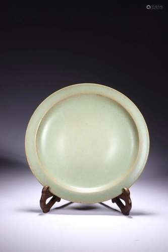 JUN WARE PORCELAIN PLATE