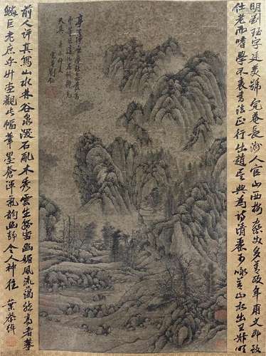 LIU YU, MOUNTAIN SCENERY