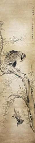 CHEN SHUREN, EAGLE AND SPARROW